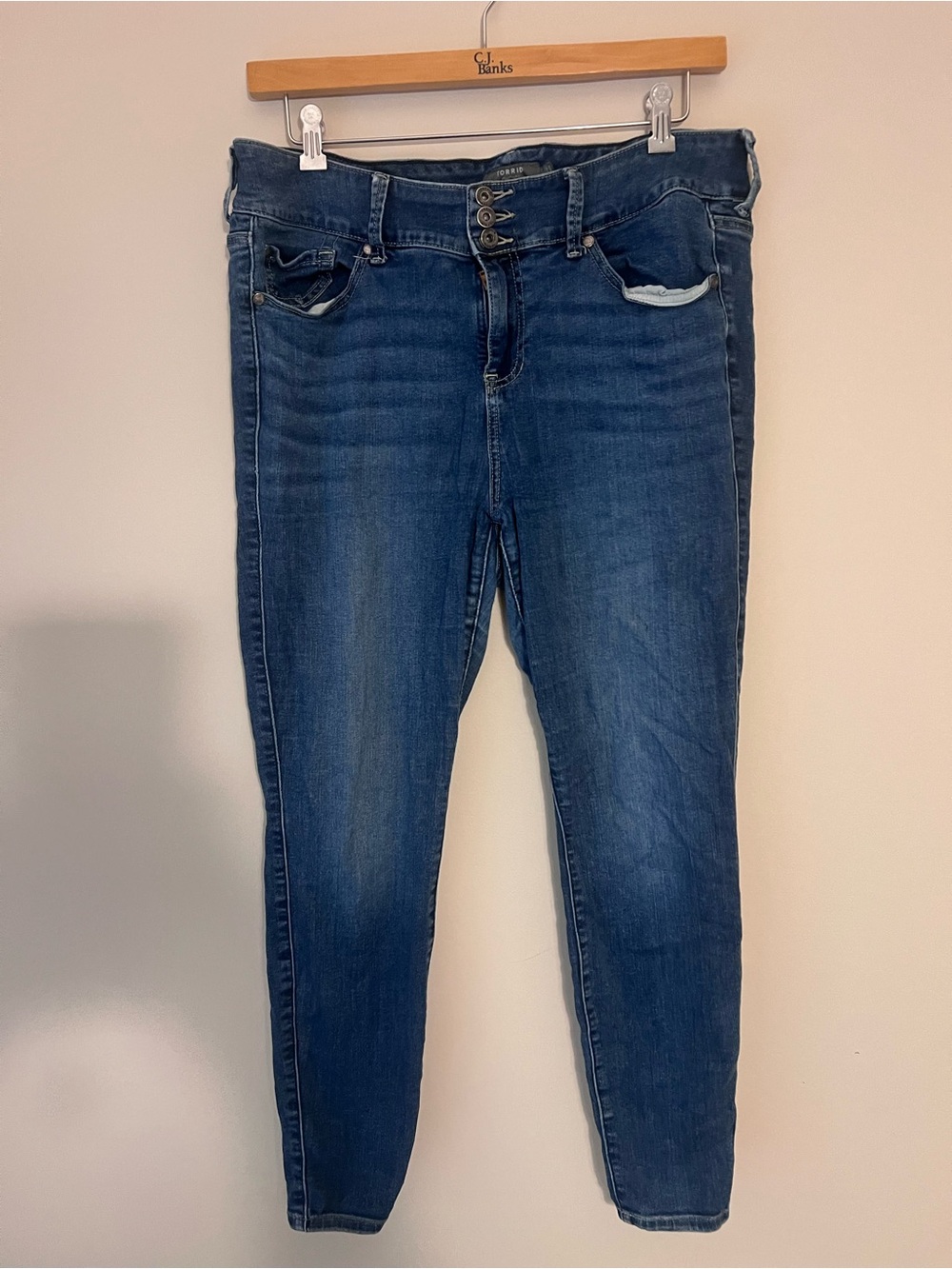 torrid Dark Blue Skinny Jeans